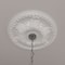 Ekena Millwork Granada Ceiling Medallion (Fits Canopies up to 7 1/8"), 23 3/8"OD x 3 5/8"ID x 2 1/2"P, Primed White CM23GA - alternate 10